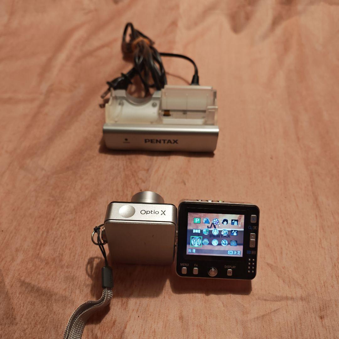 d*9様 PENTAX Optio X 本体 充電器付