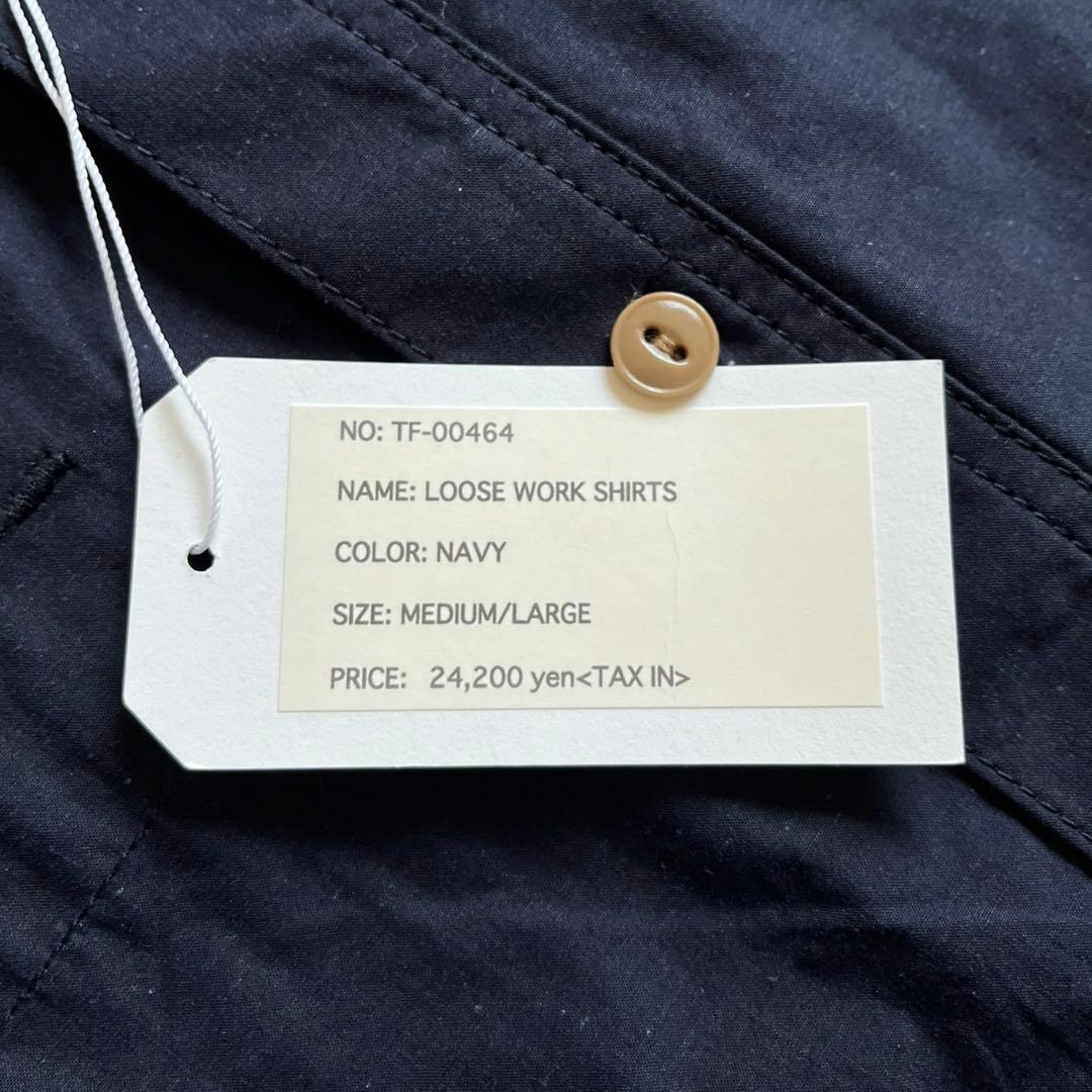 THE FABRIC 未使用 LOOSE WORK SHIRTS UNION