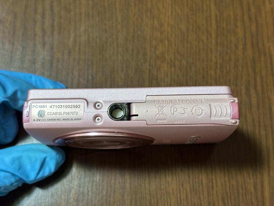 Canon IXY 430F ピンク 動作確認済み