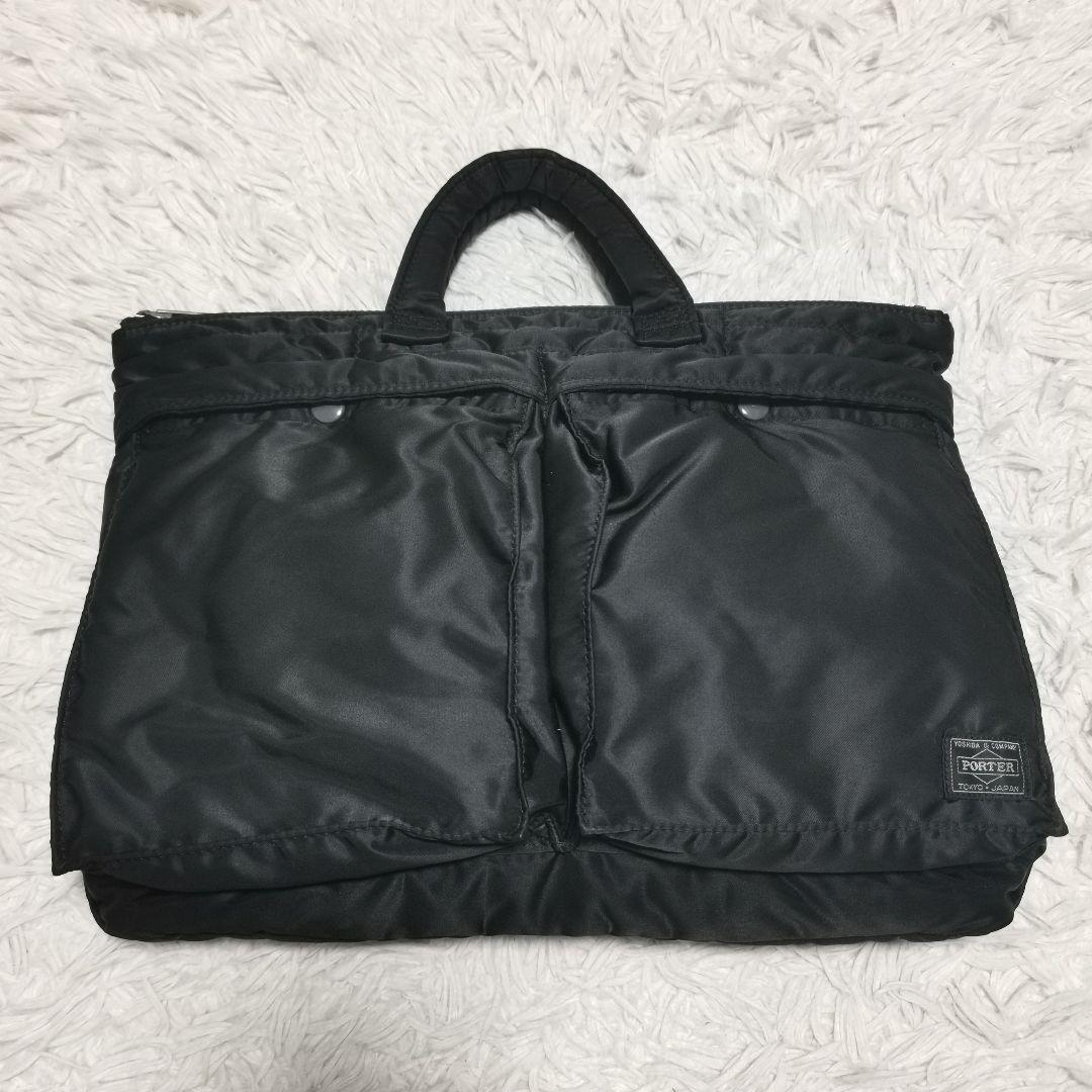 美品 PORTER タンカー シュートヘルメットバッグS　 A4収納