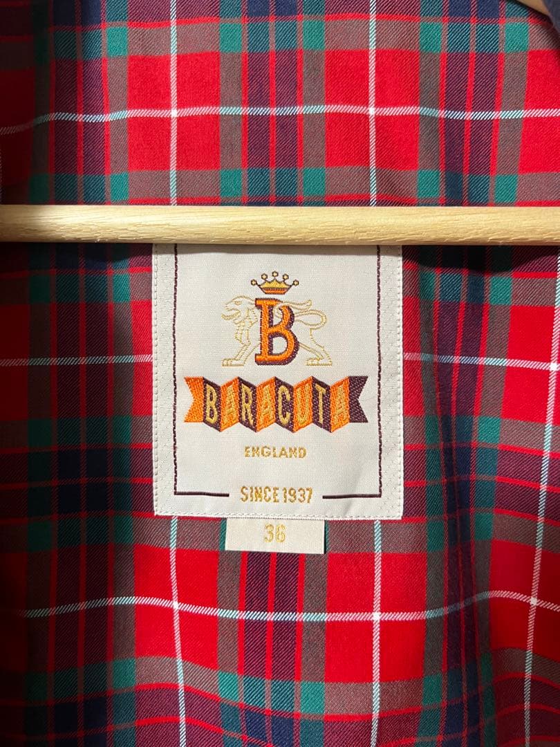 BARACUTA G9 ハリントンジャケット ネイビー サイズ36 正規品