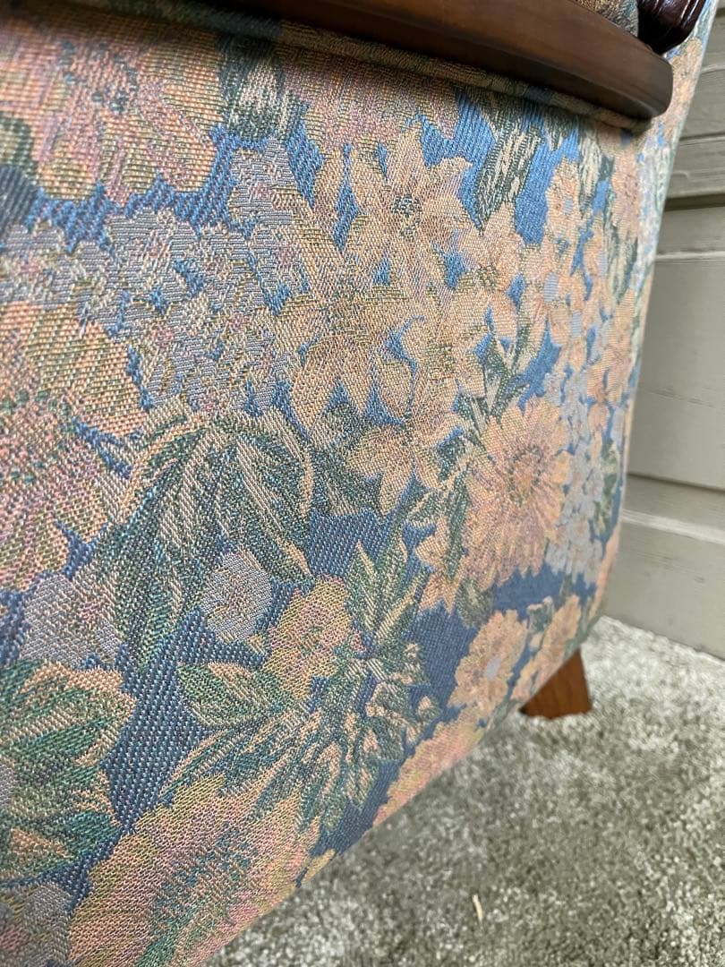 【素】karimoku カリモク コロニアル シングルソファ