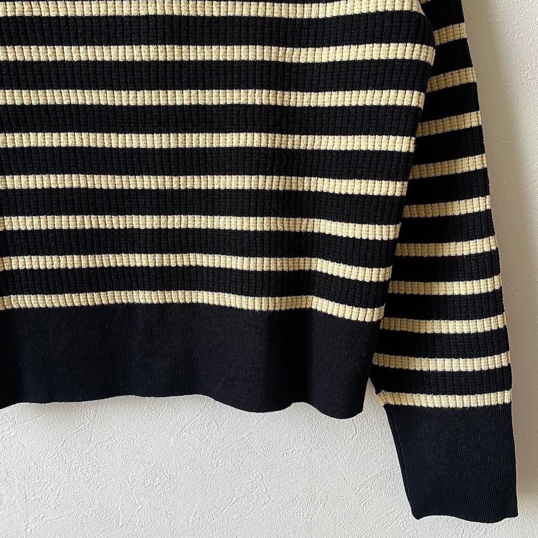 【新品・未使用】TORRAZZODONNAワッフル編みビジューカーディガン