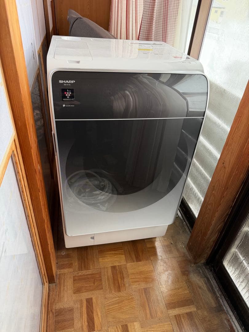 SHARP ES-X11A 右開き ドラム式洗濯機
