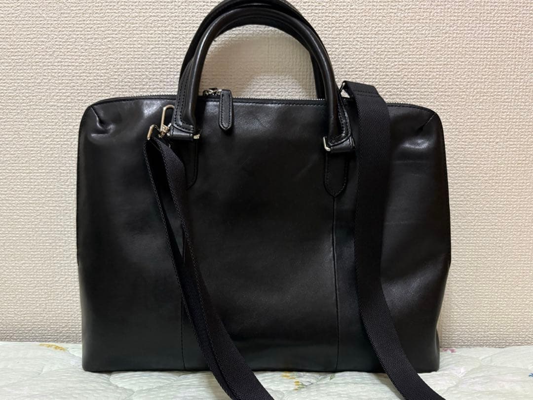 [亀登鞄製作所] 本革ビジネスバッグ