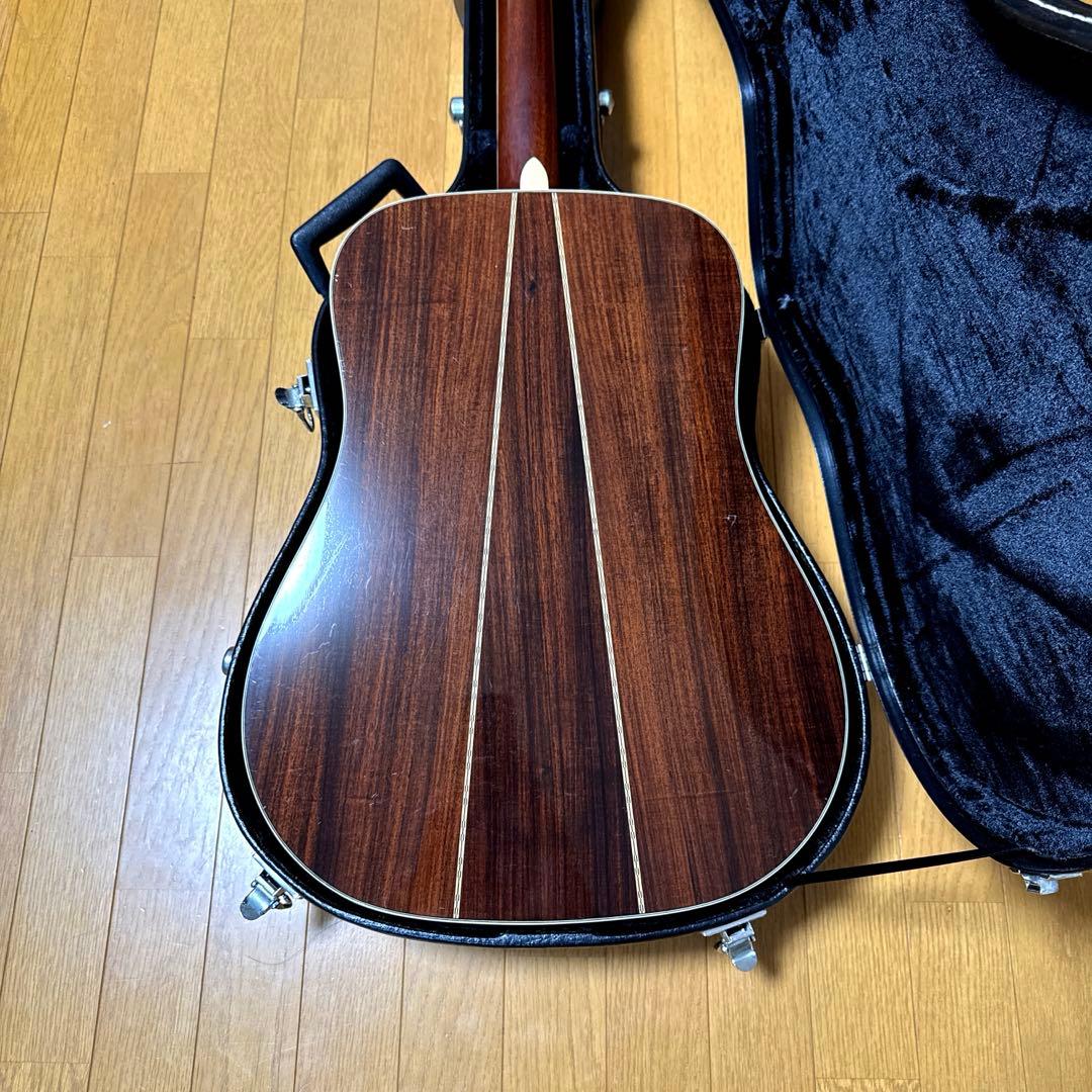 74年製 S.yairi YD305 トップ、バック単板