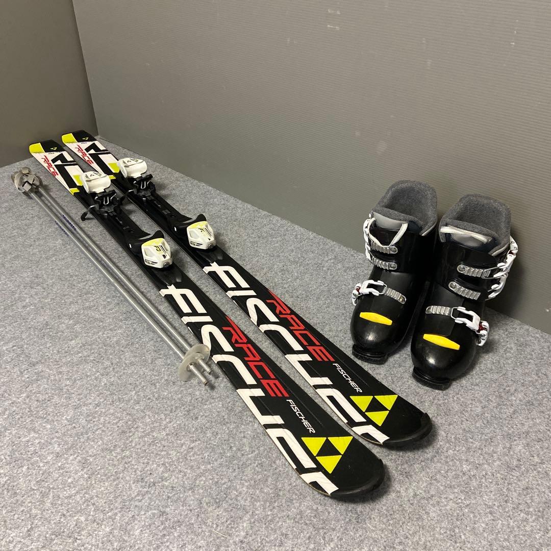 ★メンテナンス済 子供スキーセット 身長150cm前後のお子様向け