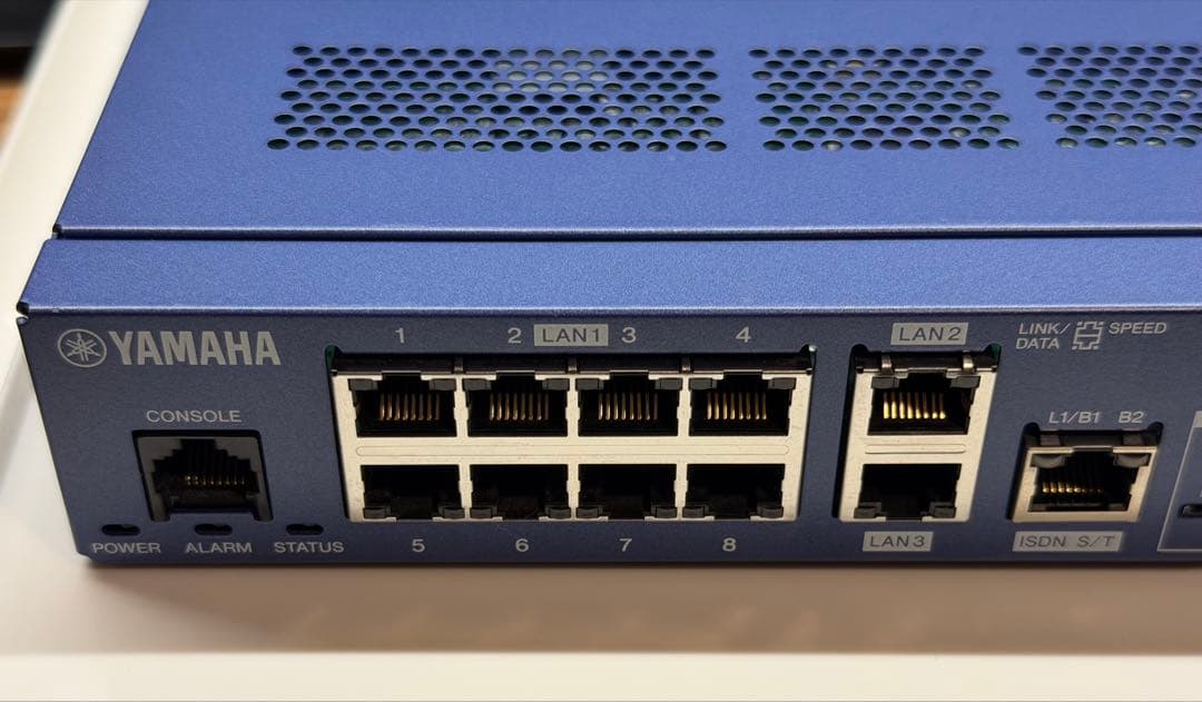 YAMAHA RTX1210 有線LANルーター 美品