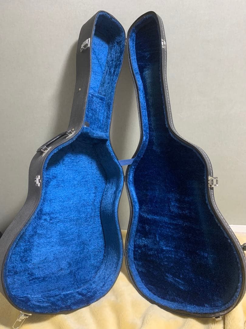 T*i様 【傷あり】K. Yairi エレアコ 型番不明 サウンドホール無し　黒