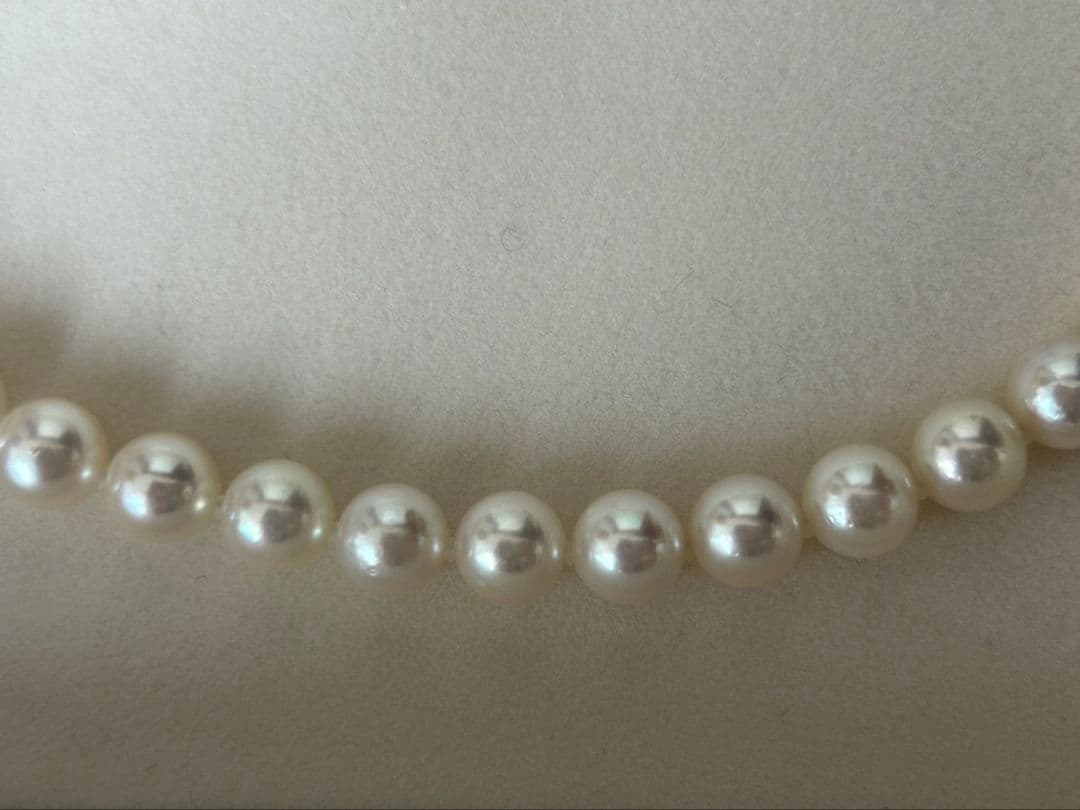 真珠　ネックレス　イヤリング　指輪　pt900 k14wg シルバーダイヤモンド