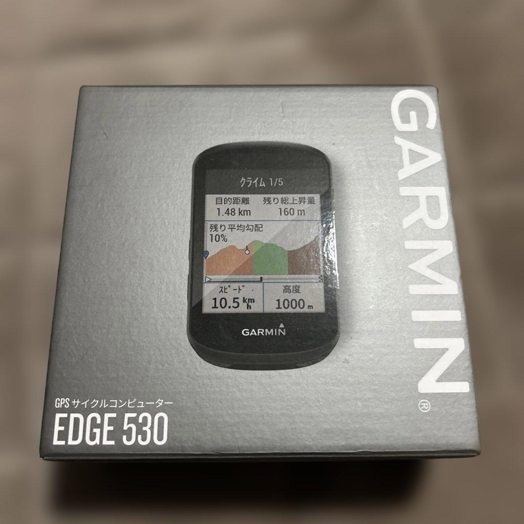 花様　GARMIN Edge 530 GPSサイクルコンピューター本体