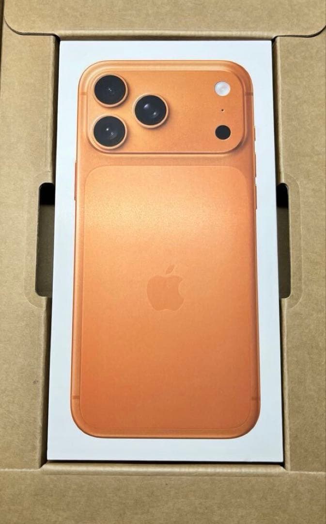 iPhone 17 Pro Max コズミックオレンジ 256GB