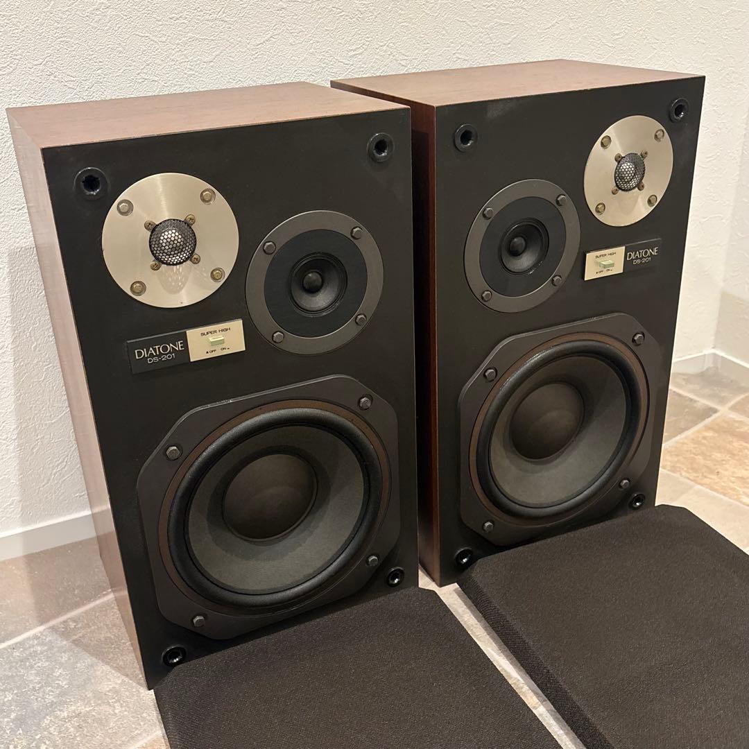 【希少美品】DIATONE DS-201 3ウェイスピーカー ペア ダイヤトーン
