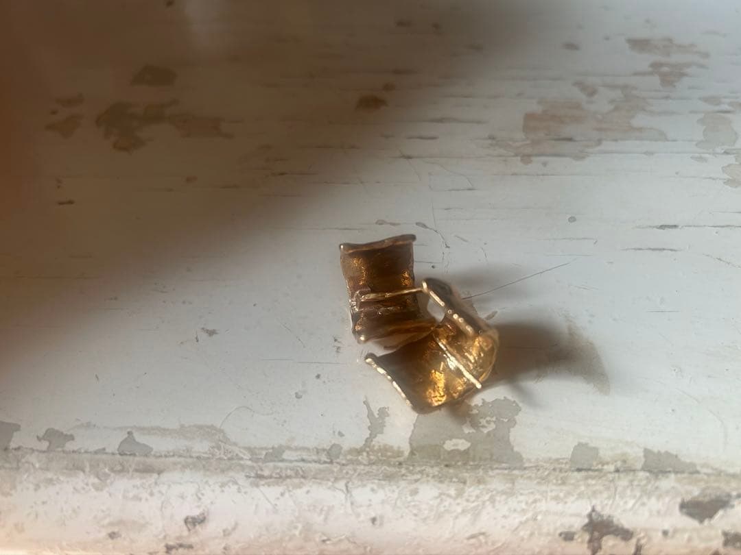 pluie プリュイ　パスドス ヘアピアス　ゴールド