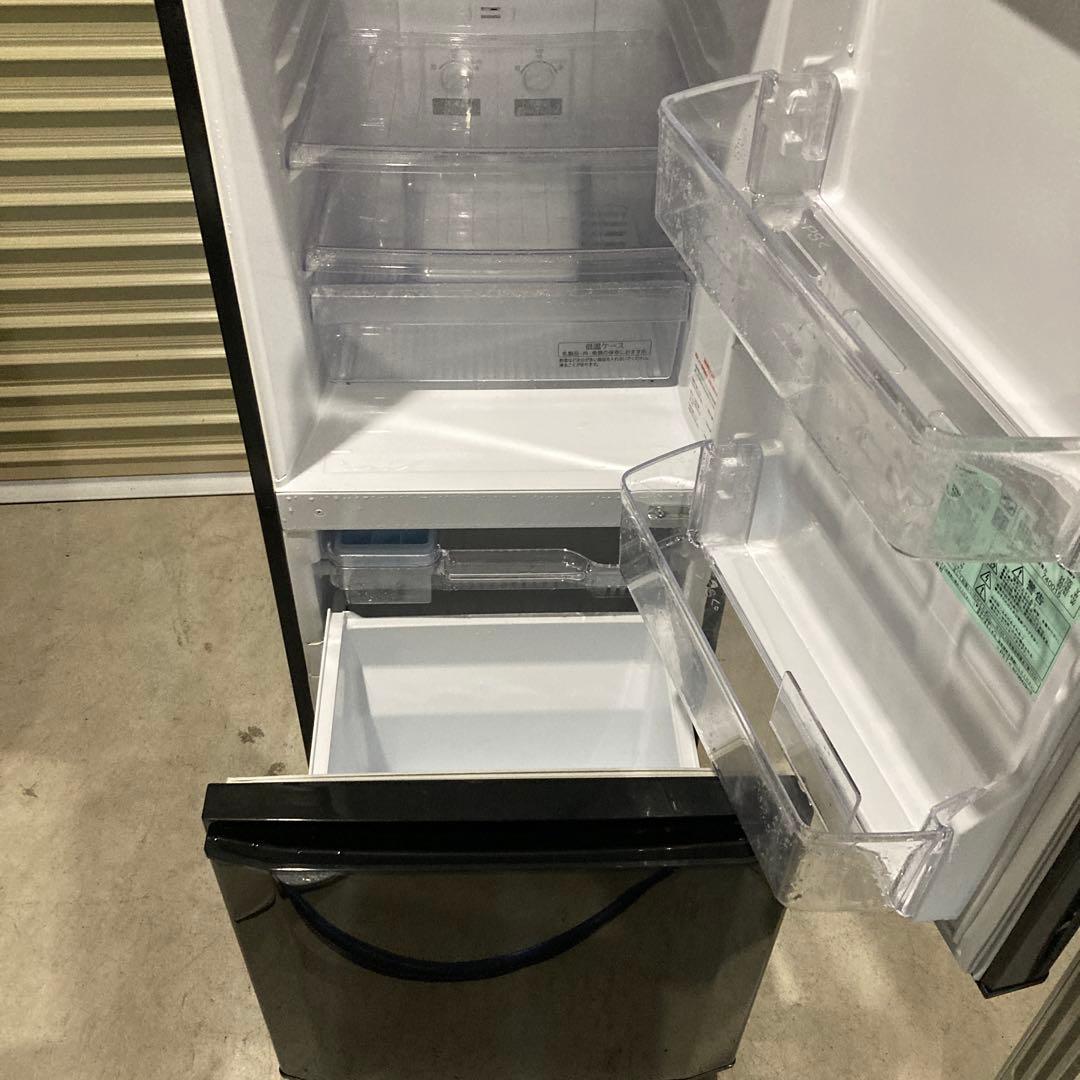 三菱ノンフロン冷凍冷蔵庫　MR-P15A-B　2017年製　146L