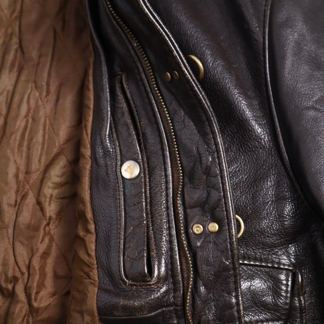 Vintage 70s 80s A2 G1 ファイヤーマン レザージャケット