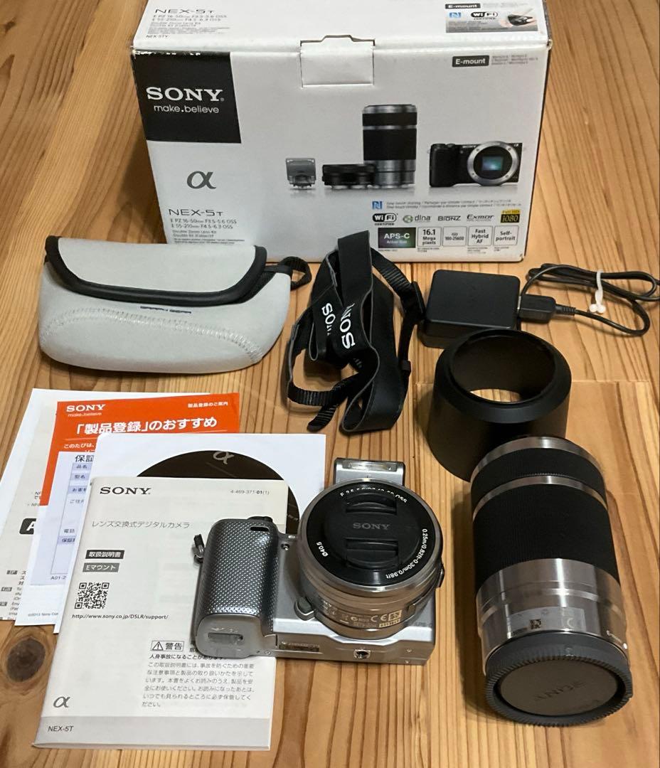 ◾️SONY ソニー 【α NEX-5TY ダブルズームレンズキット】NEX-5T