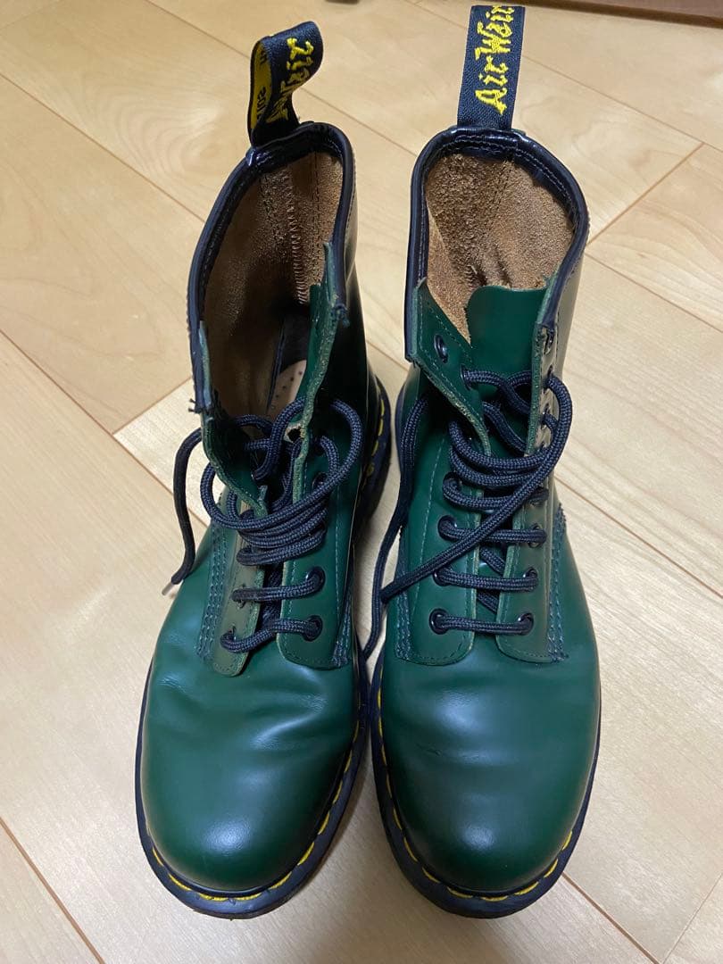 ドクターマーチン　Dr.Martens 1460 8ホール ブーツ グリーン