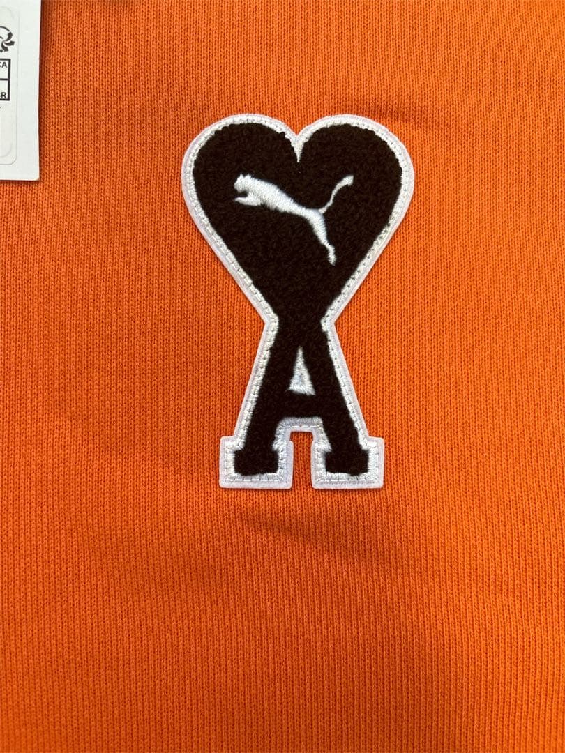 AMI×PUMAオレンジフーディーUS M新品タグ付