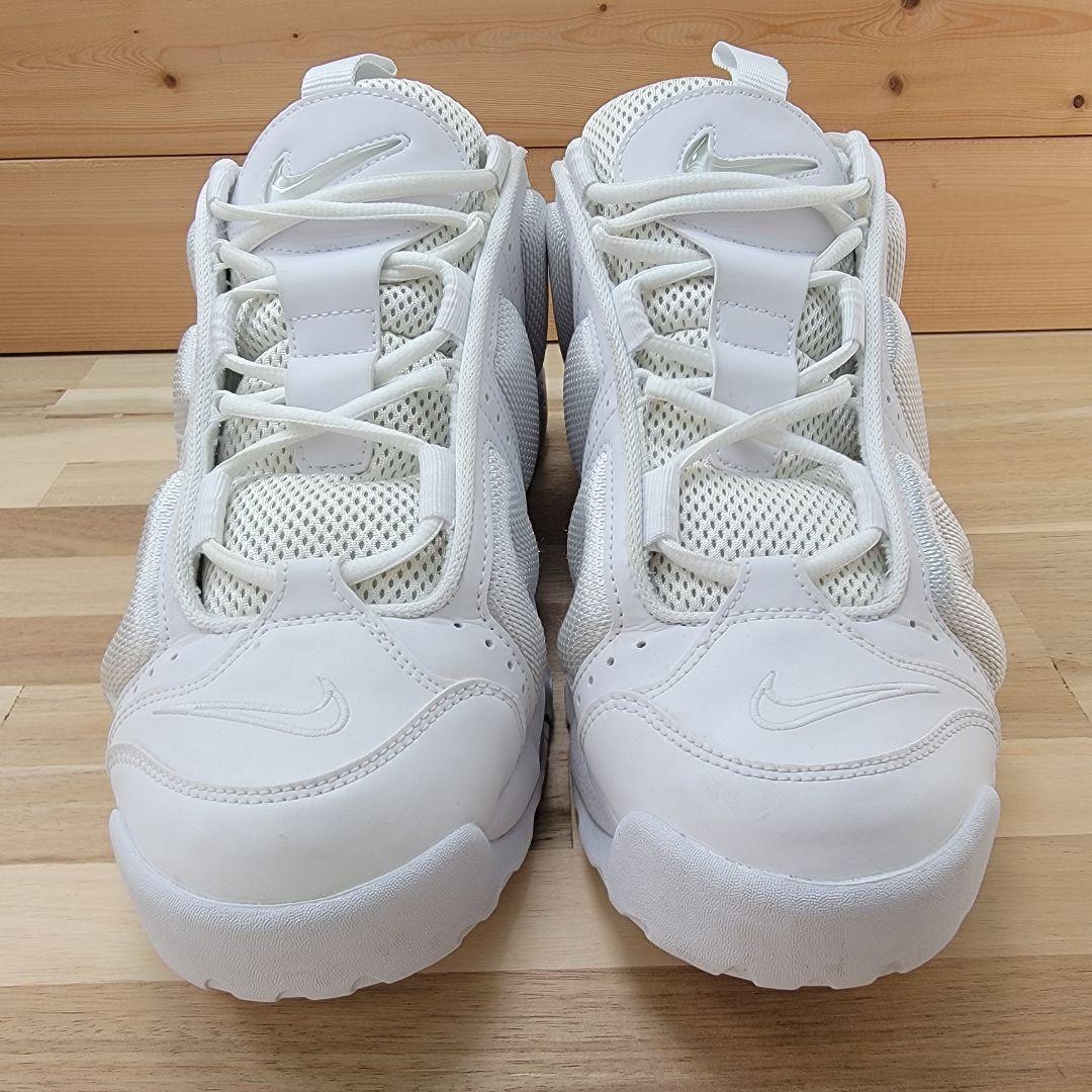 ナイキ エアモアアップテンポ ロー \"トリプルホワイト\" 29cm