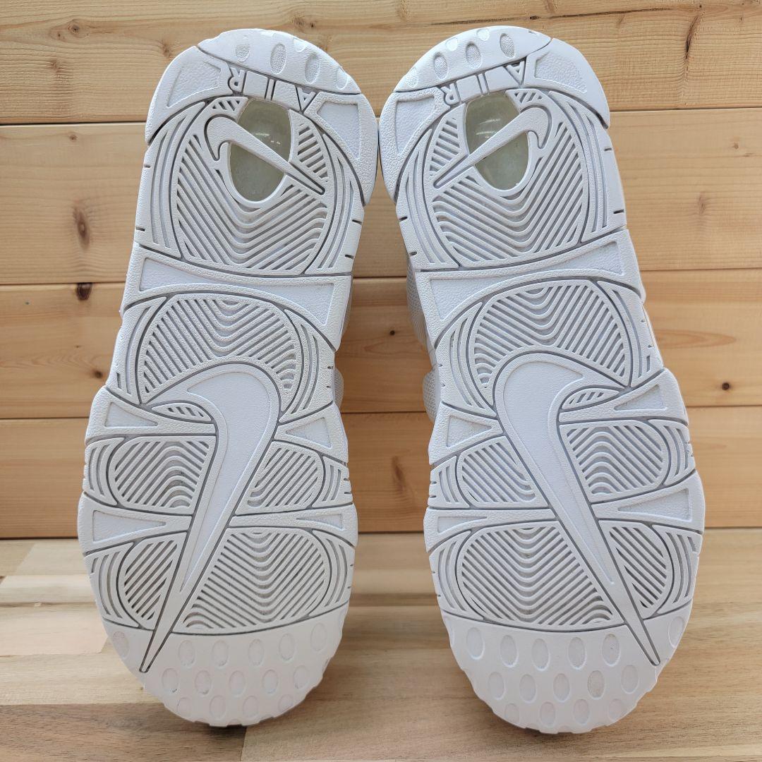 ナイキ エアモアアップテンポ ロー \"トリプルホワイト\" 29cm