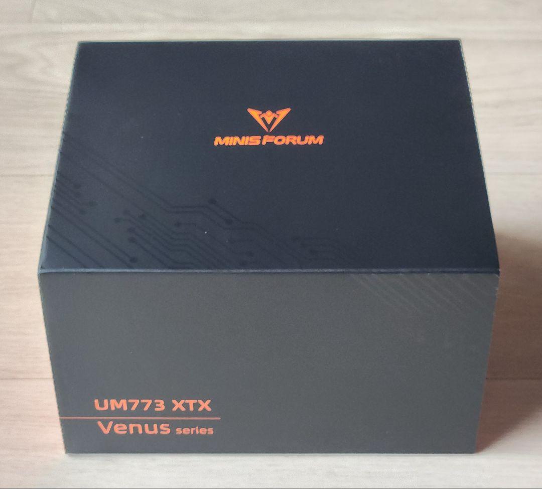 【美品】MINISFORUM UM773 XTX/Ryzen7 7735HS