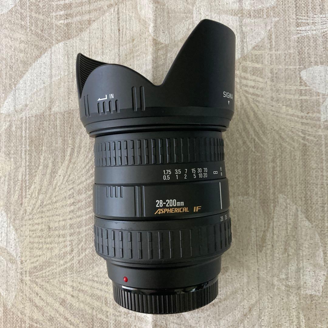 レンズ(ズーム) SIGMA AF-MF ZOOM LENS 28-200mm F3.5-5.6