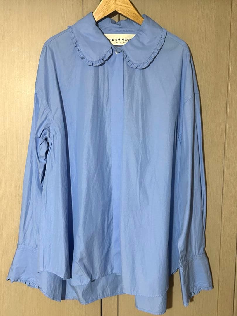 Shinzoneフリルカラーブラウス FRILL COLLAR BLOUSE