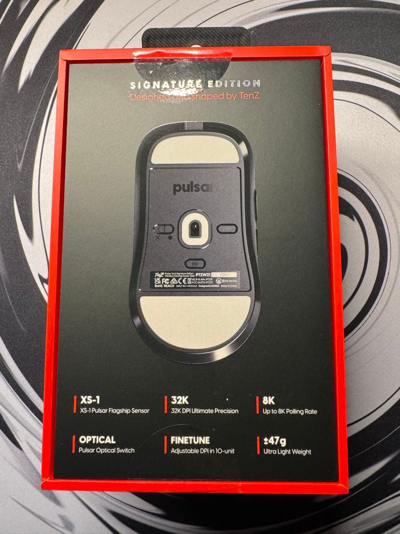 マウス・トラックボール pulsar TenZ Signature Edition