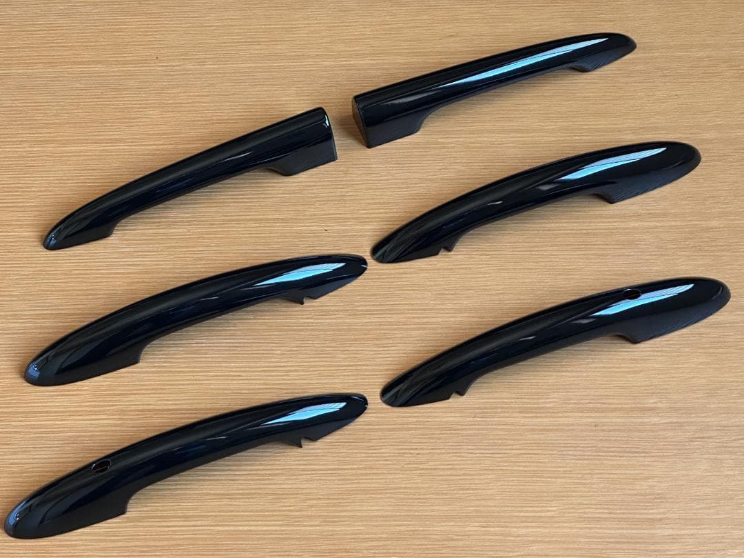 MINI F54 クラブマン用 ピアノブラック・ドアハンドルカバー　6個セット