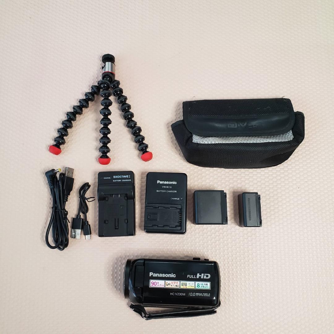 Panasonic FULLHD HC-V230M ビデオカメラ