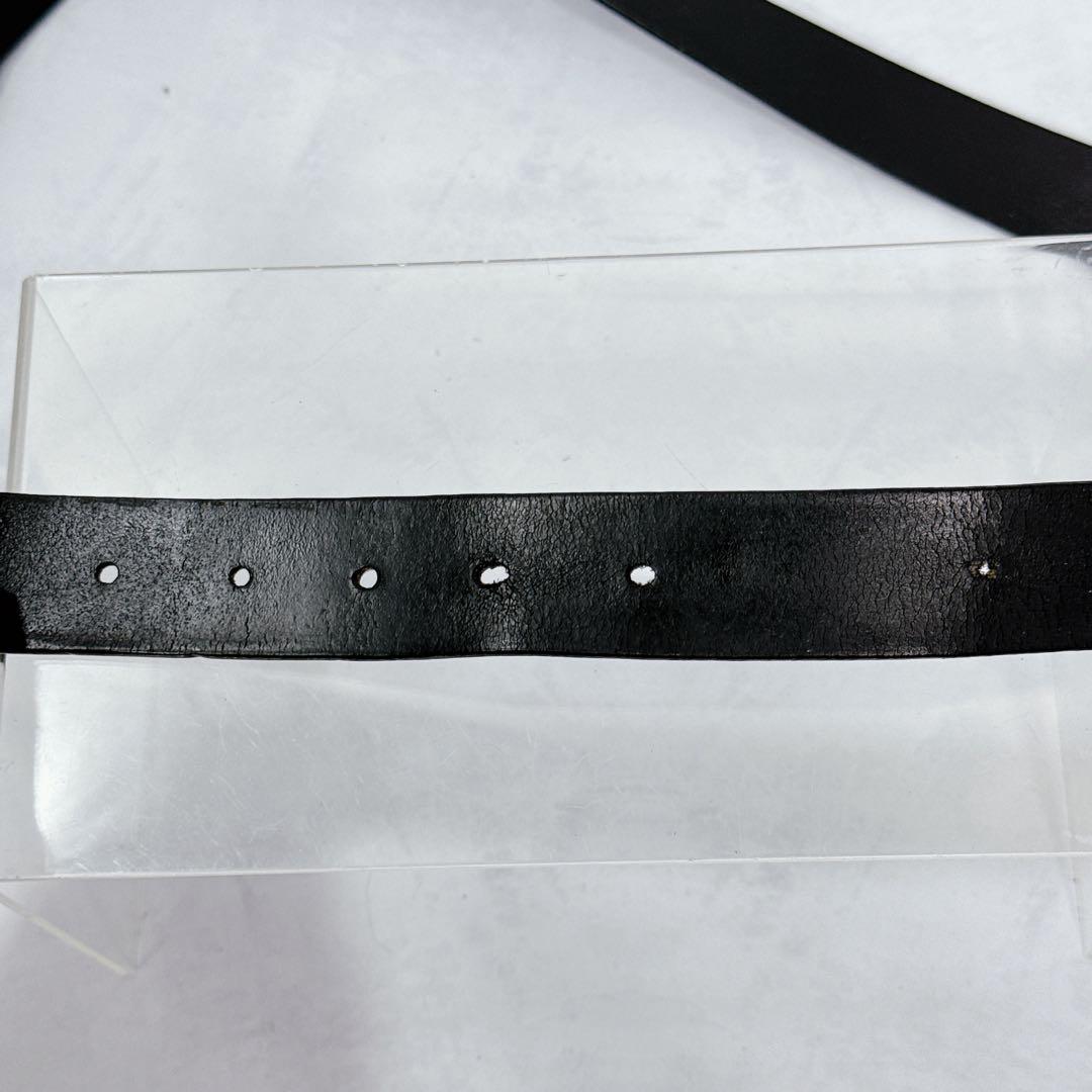 FENDI フェンディ ズッカ デカロゴ シルバーバックル ベルト イタリア製