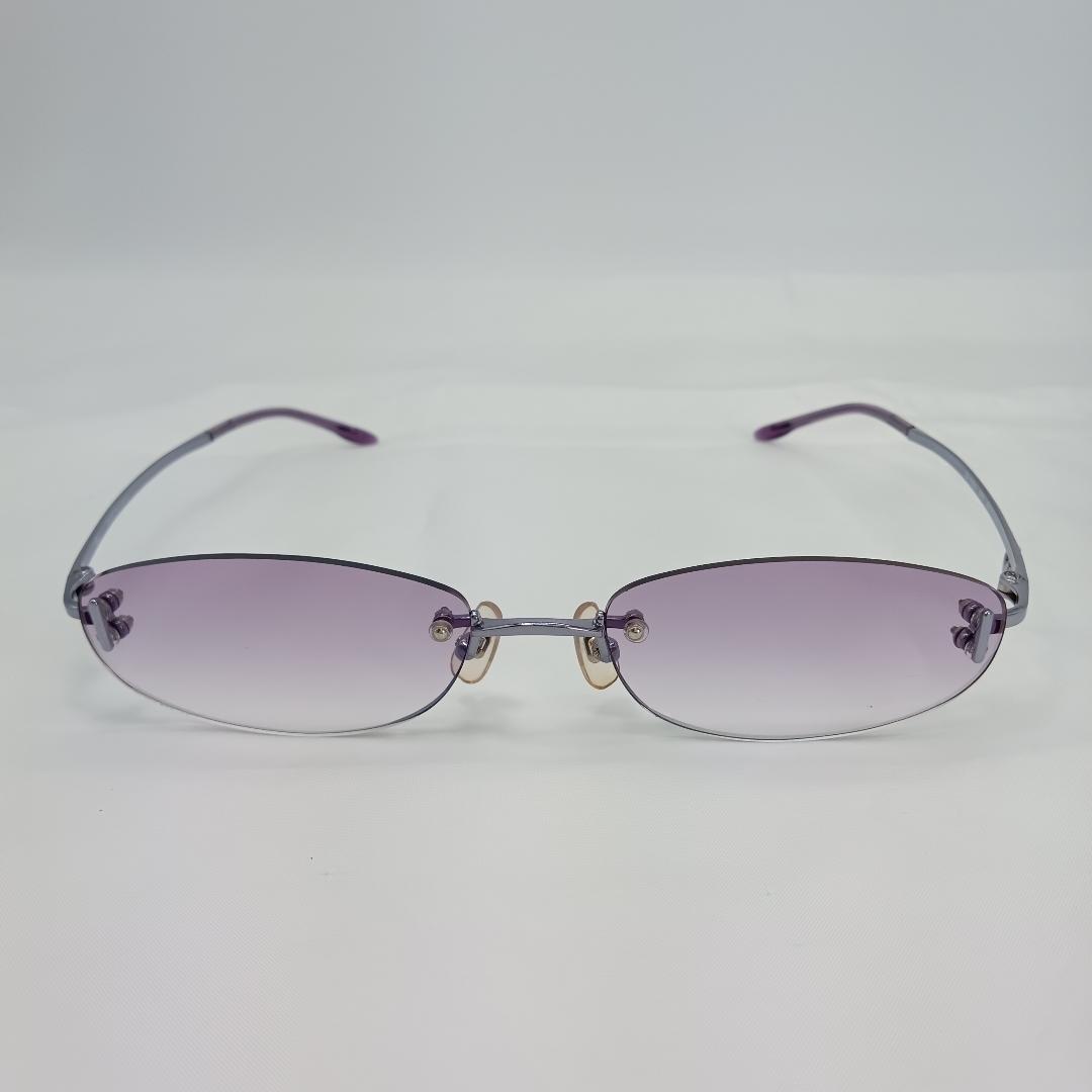 ディオール サングラス 紫 チタン パープル カラーレンズ CD-7553J