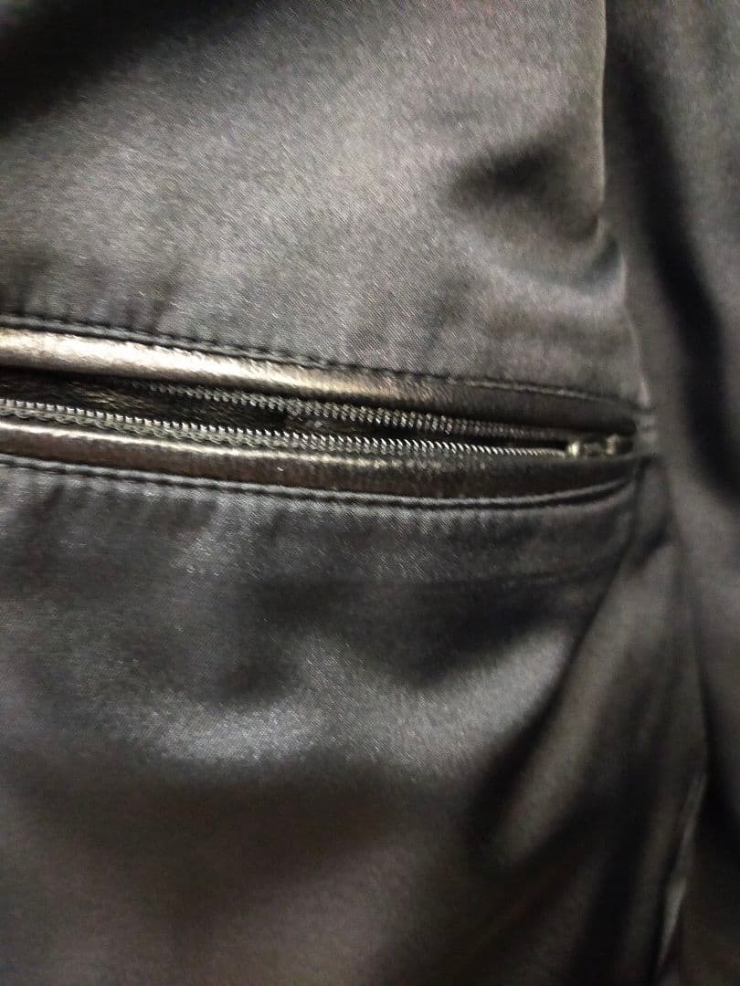 DOLCE&GABBANA ドルガバ レザー テーラードジャケット 本革 黒