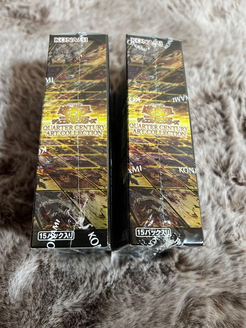 遊戯王 2BOX アーコレ　シュリンク付き アートコレクション　25th