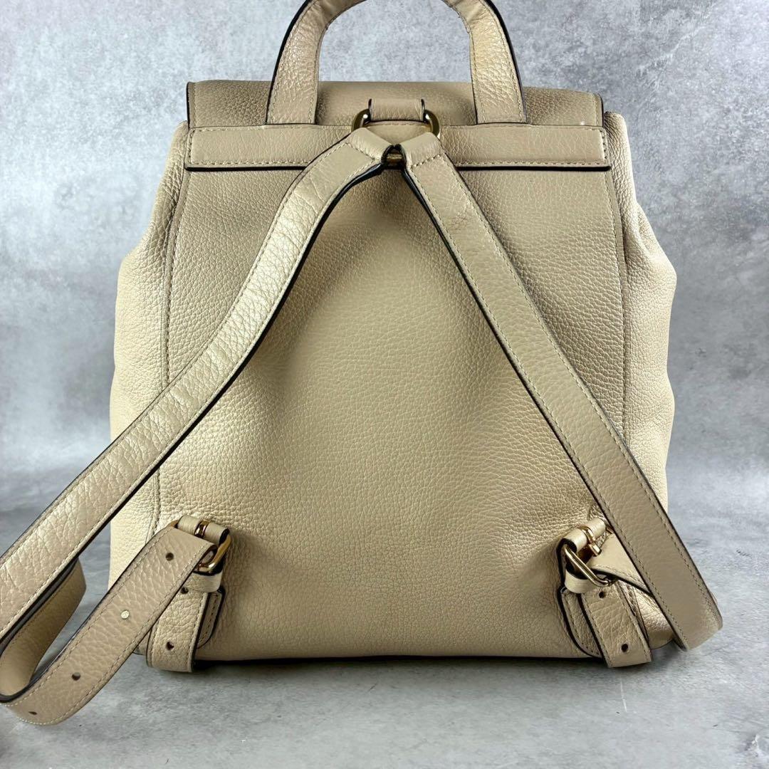 ✨稀少✨コーチ　リュック　バックパック　バスキア　コラボ　刺繍　アイボリー