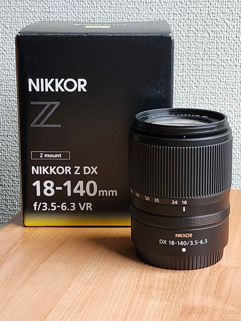 NIKKOR Z DX 18-140mm f/3.5-6.3 VR 美品フード付