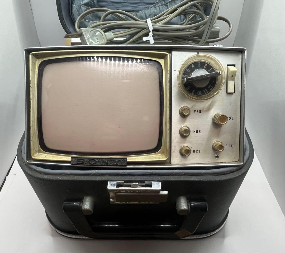 【SONY】 ブラウン管テレビ 　アナログ　トランジスタ　テレビジョン　レシーバ