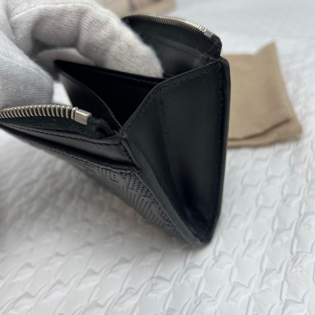 ✨極美品✨GUCCI グッチ　GGエンボス　L字ファスナー財布　＆カード