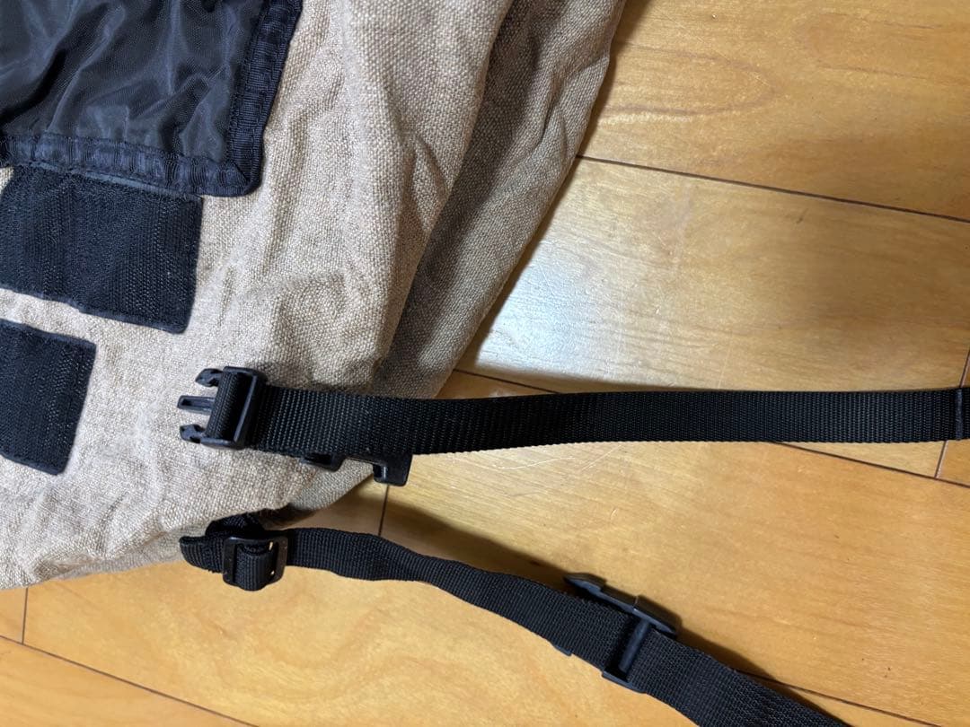 90s マナスタッシュ　アウトドア　ヘンプ　メッセンジャー　バッグ