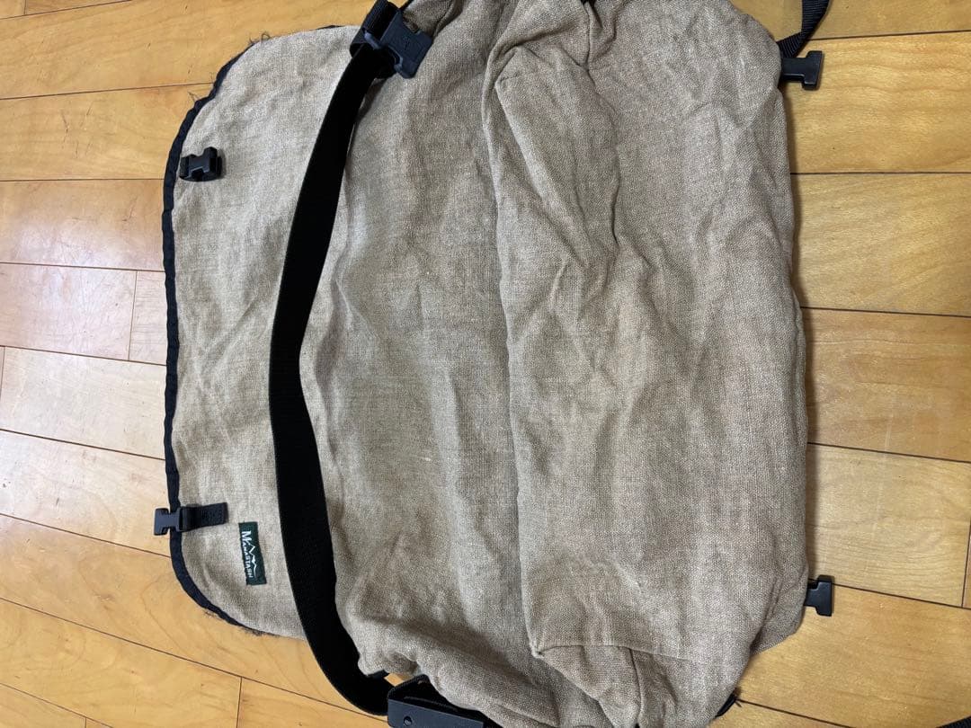 90s マナスタッシュ　アウトドア　ヘンプ　メッセンジャー　バッグ