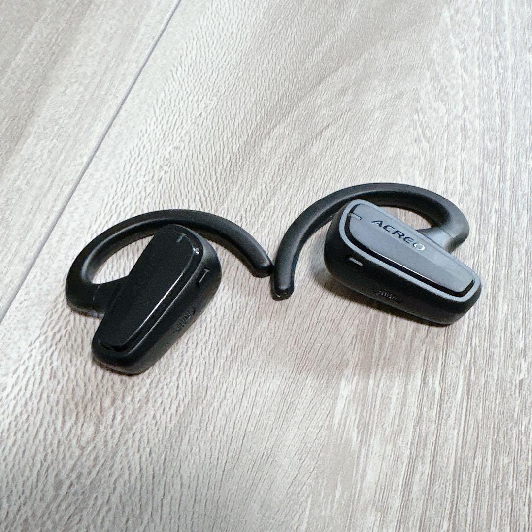 ★[並行輸入品]ACREOAcreo次世代のオープンイヤーヘッドフォン ブラック