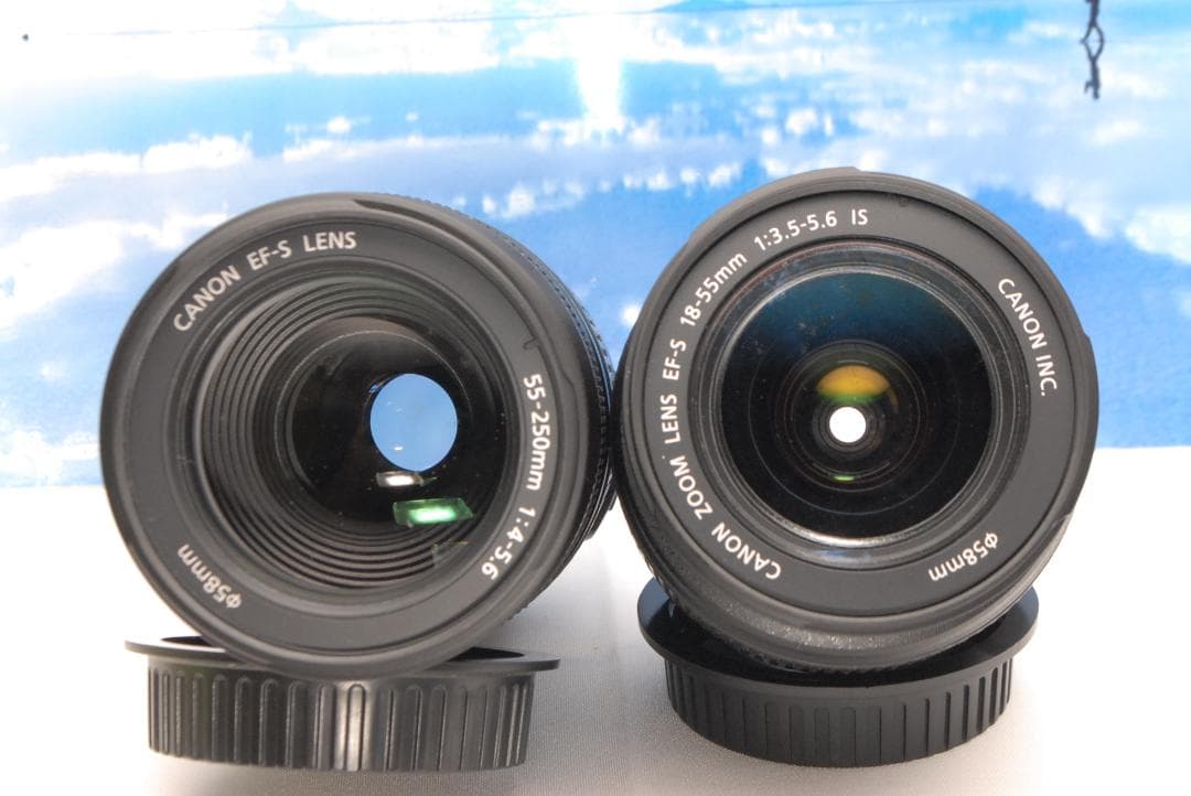 ✨手振れ補正✨キヤノン EF-S 15-55mm 55-250mm IS レンズ