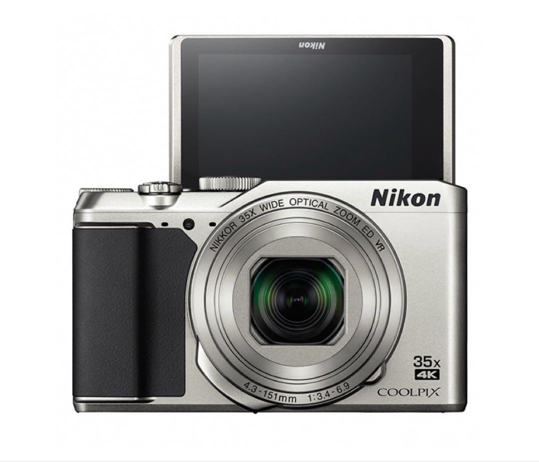 【美品】Nikon COOLPIX A900 シルバー　35倍光学ズーム