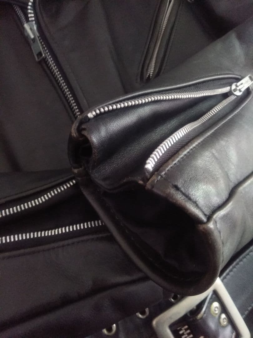 【中古】Schott ダブルライダース613 size42 70s