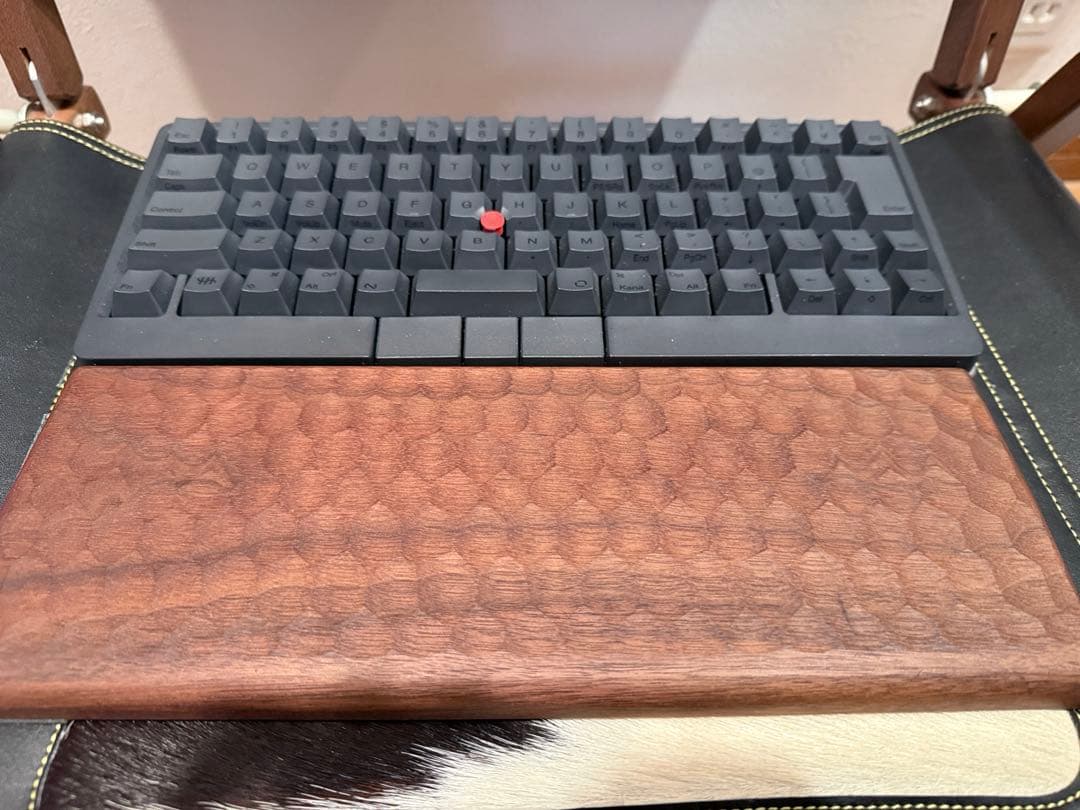 HHKB Studio 日本語配列+亀甲名栗木製パームレスト&キーボードルーフ