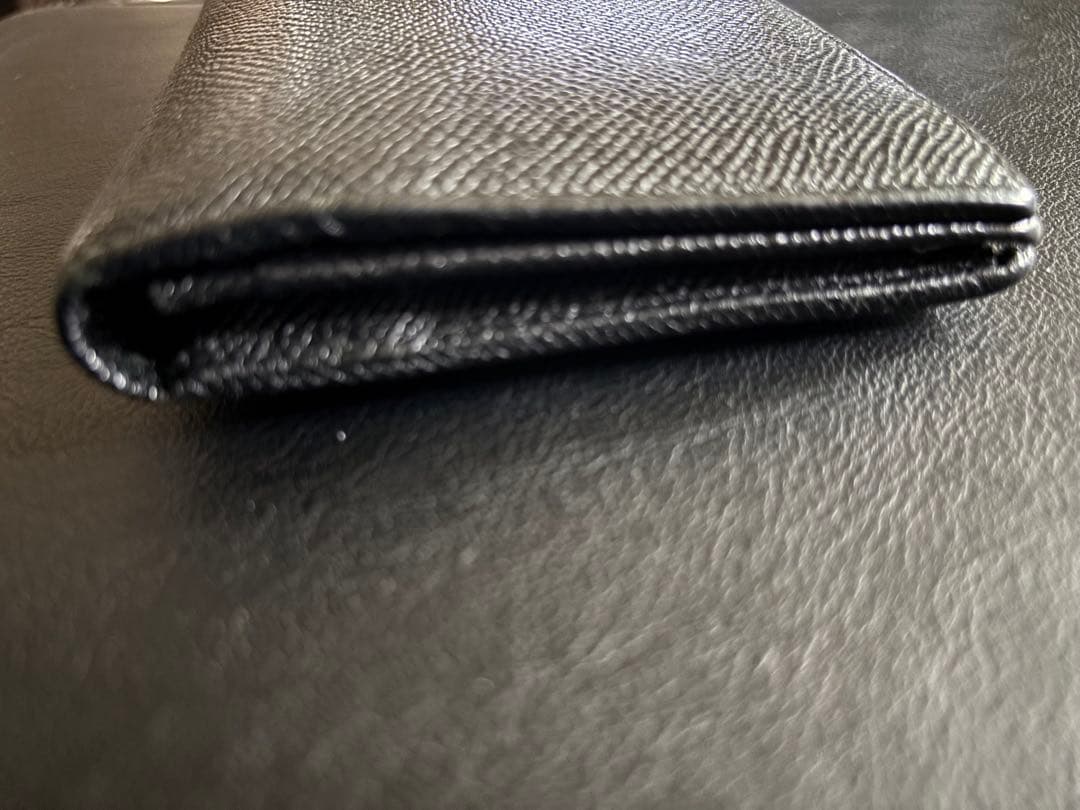 美品　ブルガリ 長財布　レザー　黒　30398 ビーゼロワン　BB Man