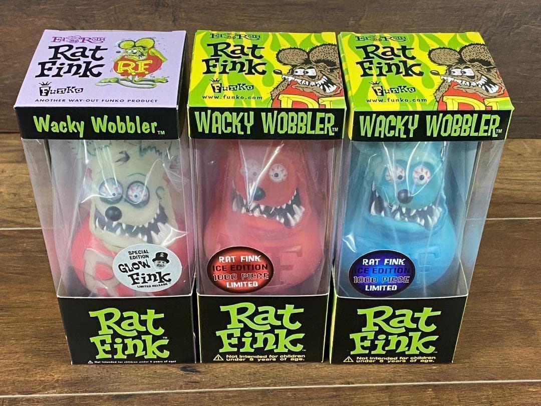 ラットフィンク ボビングヘッド 限定品 3体セット FUNKO