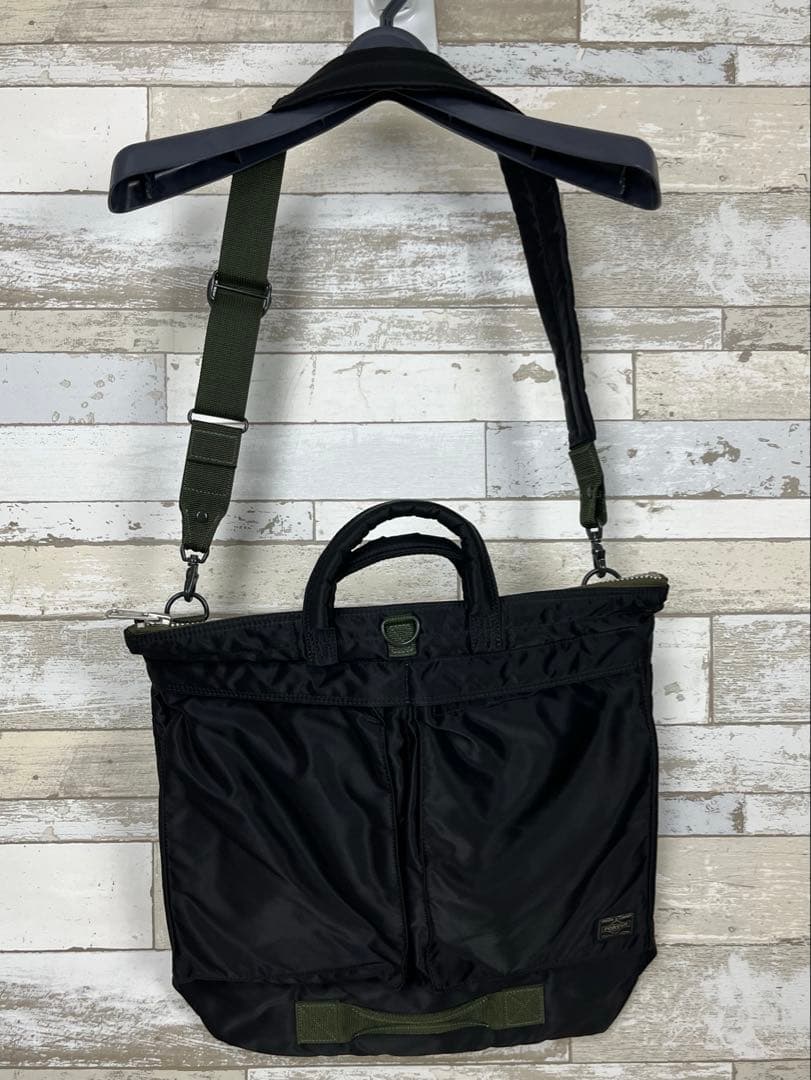 美品　PORTER　PXタンカー 2wayトートバッグ　ブラック