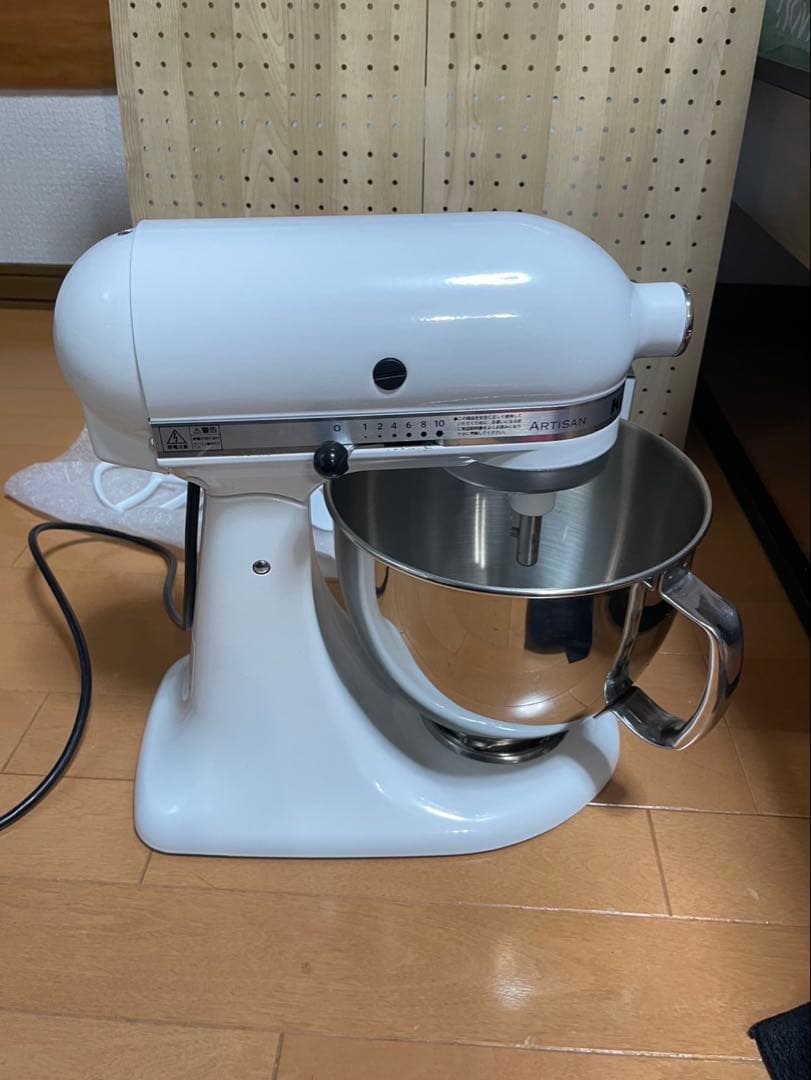 キッチンエイド　ミキサー KSM160+フードグラインダー+注入用カバー付き